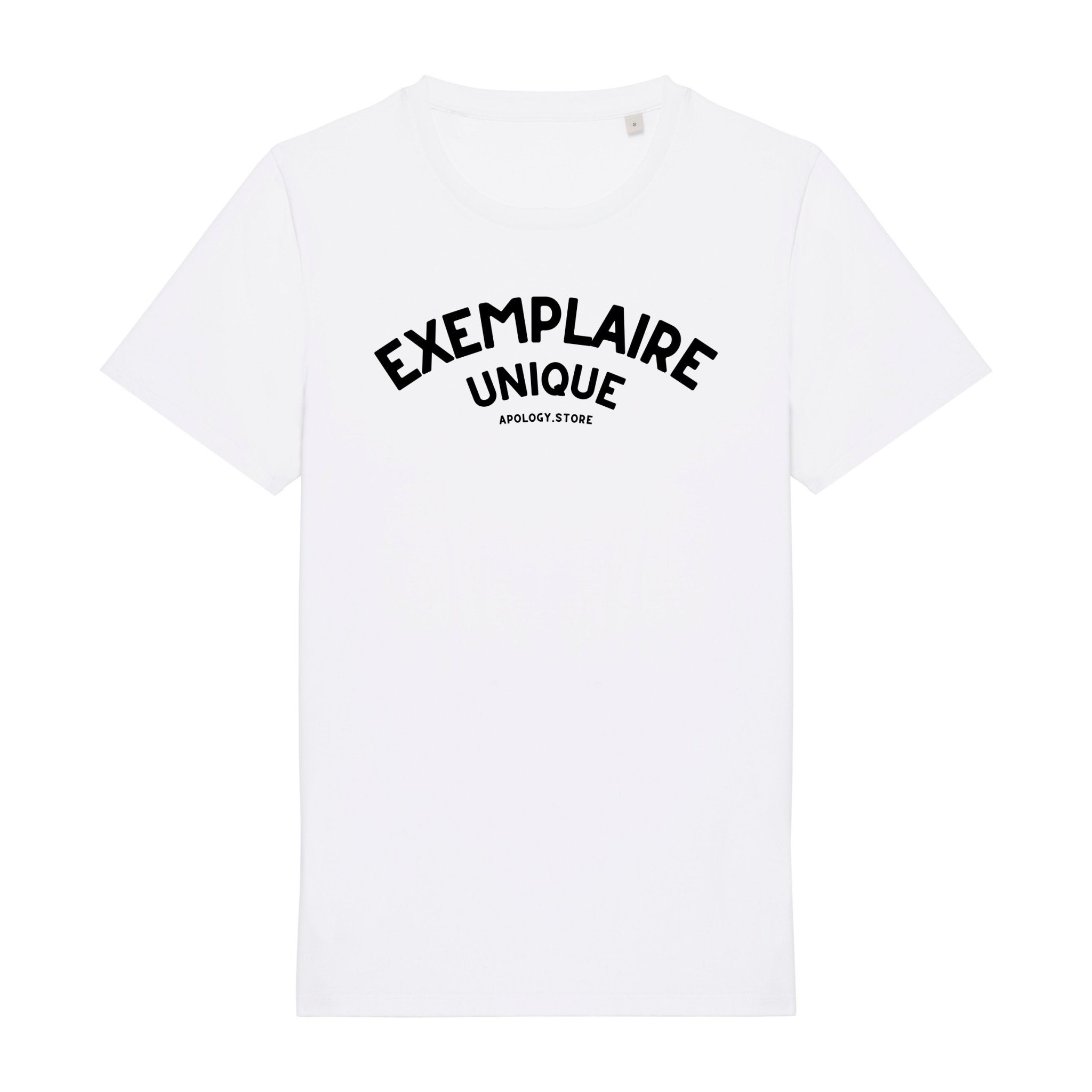 T-shirt Exemplaire Unique - Fabriqué au Portugal XS Blanc - Imprimé en France