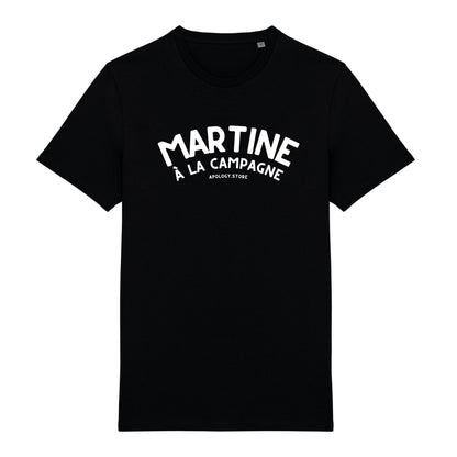 T-shirt Martine à la Campagne - Fabriqué au Portugal XS Noir - Imprimé en France