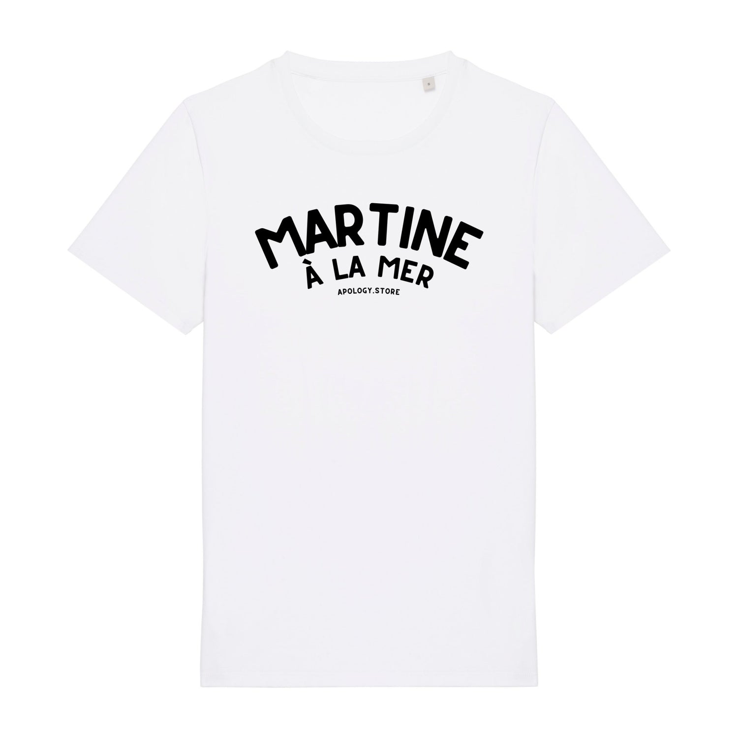 T-shirt Martine à la Mer - Fabriqué au Portugal XS Blanc - Imprimé en France