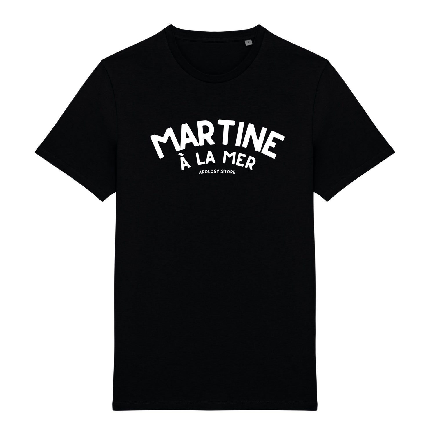 T-shirt Martine à la Mer - Fabriqué au Portugal XS Noir - Imprimé en France
