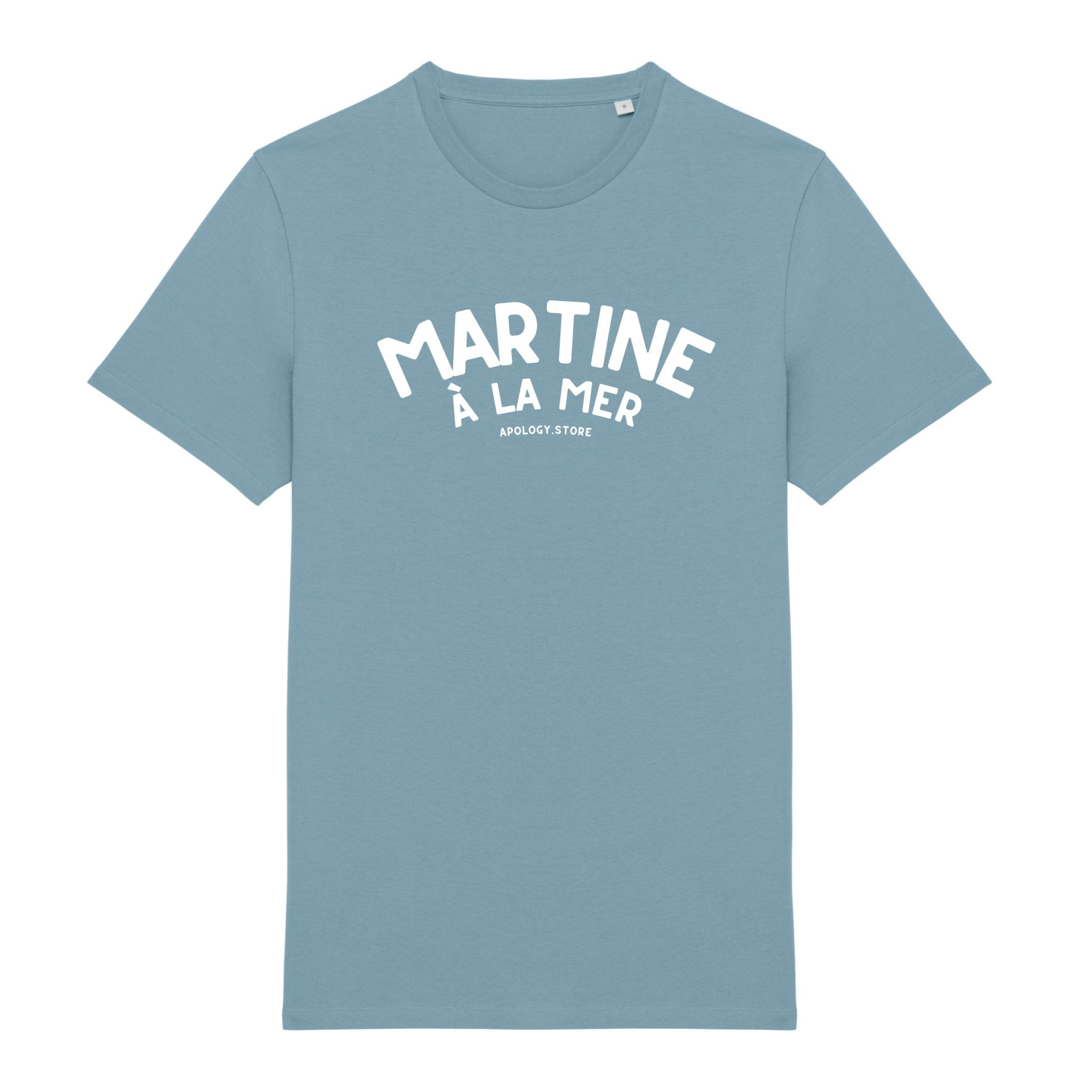 T-shirt Martine à la Mer - Fabriqué au Portugal XS Bleu_arctique - Imprimé en France