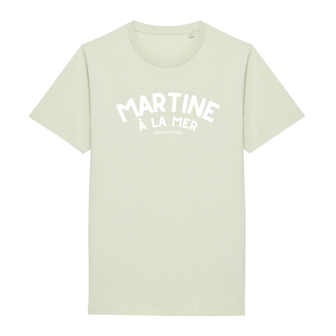 T-shirt Martine à la Mer - Fabriqué au Portugal XS Vert_celadon - Imprimé en France