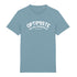 T-shirt Optimiste Un Peu Pessimiste - Fabriqué au Portugal XS Bleu_arctique - Imprimé en France