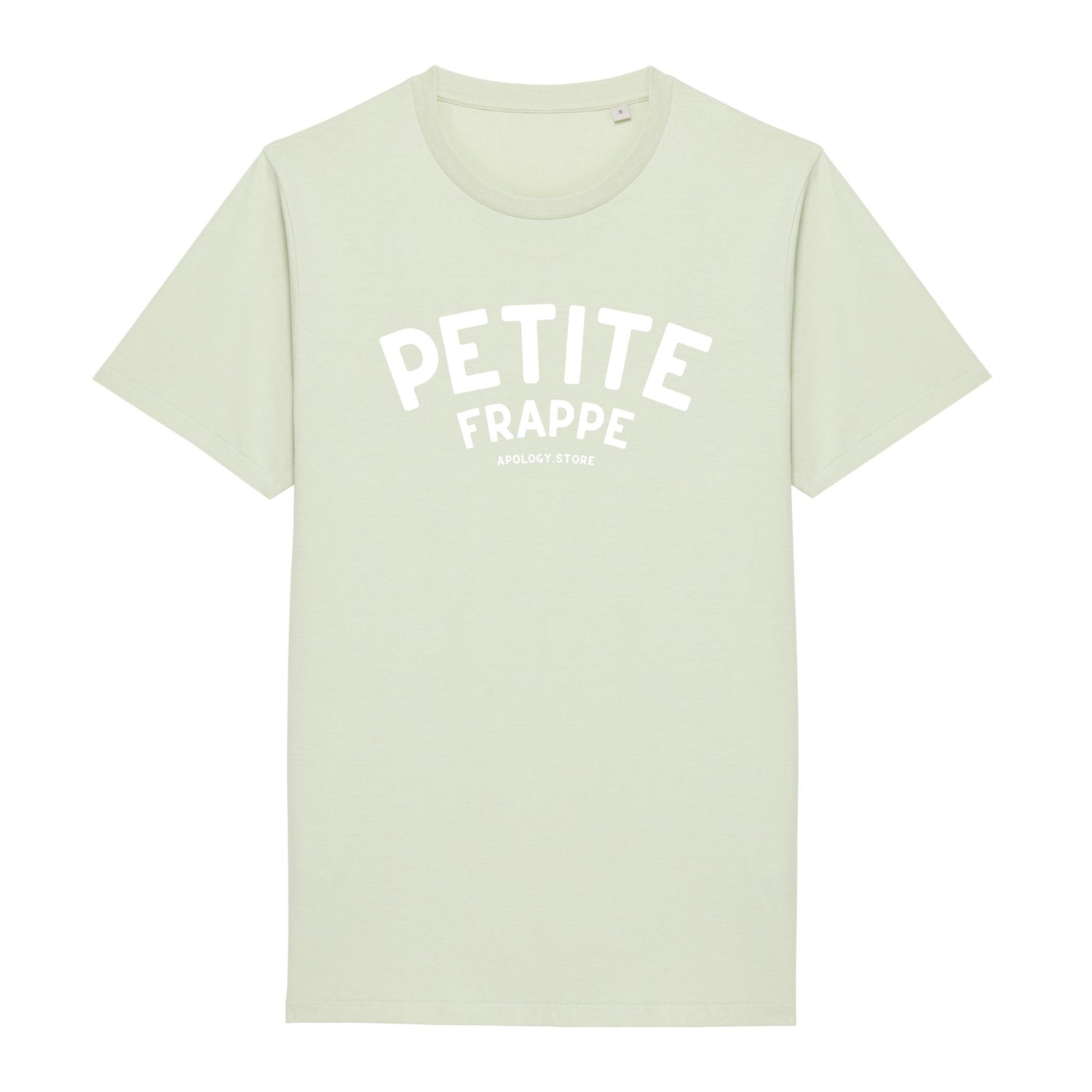 T-shirt Petite Frappe - Fabriqué au Portugal XS Vert_celadon - Imprimé en France