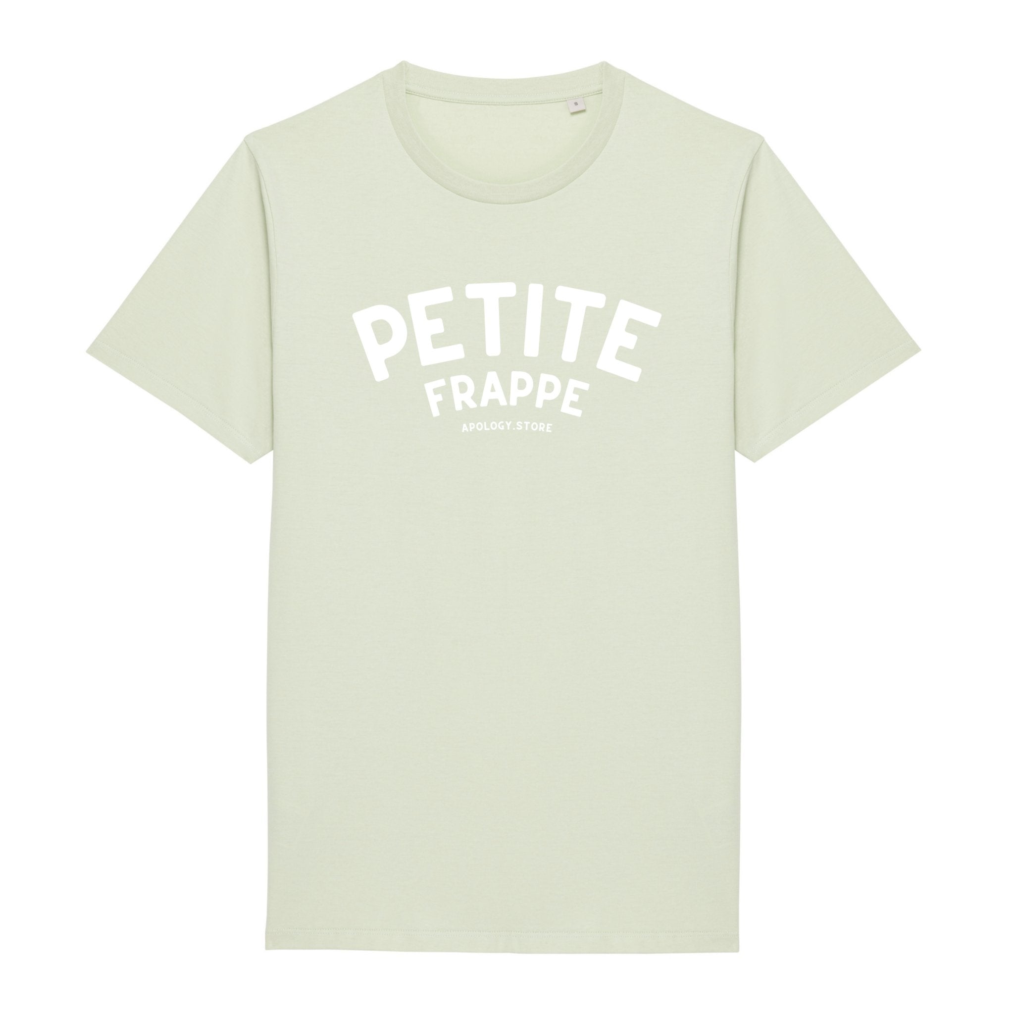 T-shirt Petite Frappe - Fabriqué au Portugal XS Vert_celadon - Imprimé en France