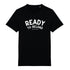 T-shirt Ready To Reload - Fabriqué au Portugal XS Noir - Imprimé en France