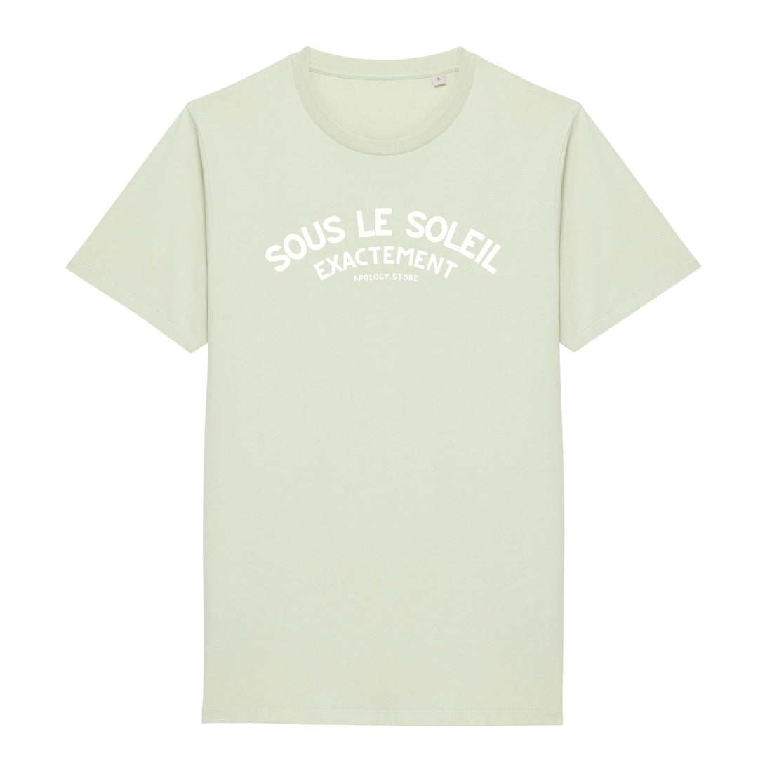 T-shirt Sous le Soleil Exactement - Fabriqué au Portugal XS Vert_celadon - Imprimé en France